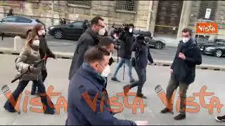 Elezione Quirinale, Di Maio arriva alla Camera e saluta i cronisti: "Buon lavoro"