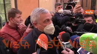 Elezione Quirinale, Tajani: "Draghi indispensabile per tenere unito il Governo"