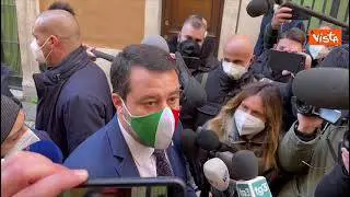 Quirinale, Salvini: "Assolutamente fiducioso e soddisfatto"