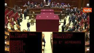 Elezione Quirinale, grandi elettori centrodestra si astengono e non ritirano scheda