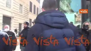 Liliana Segre lascia Montecitorio dopo voto per Quirinale