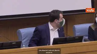 Quirinale, Salvini: "Sono deluso dalla fuga della sinistra, diserta voto e riunioni"