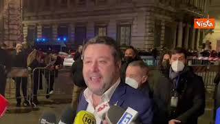 Quirinale, Salvini: "Conto che a breve ci sia Presidente donna"