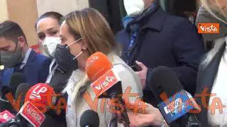 Quirinale, Meloni: "Spettacolo indegno, ora ricostruire centrodestra"