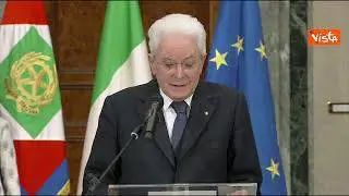 Mattarella: "Pronto a interpretare le speranze dei cittadini"