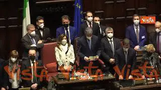 Con 759 voti parte il Mattarella bis, l'annuncio di Fico nell'aula della Camera