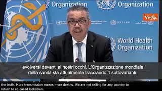 Oms: "Prematuro dichiarare vittoria al Covid, virus si evolve"