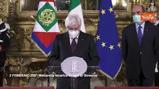 Mattarella e il 3 Febbraio, due giuramenti e l'incarico al Presidente Draghi in questa data