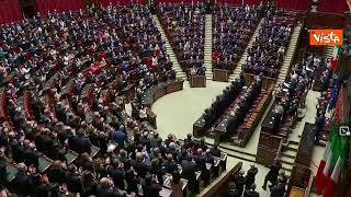Mattarella ricorda David Sassoli , lungo applauso in Aula
