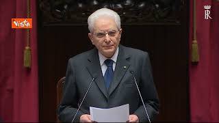 Mattarella: "Mai più tragedie come quella del giovane Lorenzo, in fabbrica per scuola-lavoro"