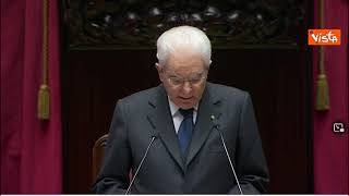 Mattarella: "Non posso sottrarmi a chiamata inattesa"