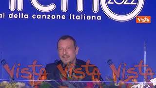 Sanremo 2022, Mattarella telefona ad Amadeus. L'annuncio del conduttore in conferenza stampa