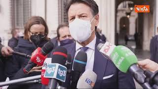 Conte incontra Draghi a Palazzo Chigi: "Qui per rilanciare azione Governo. M5S compatto"