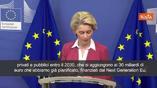 Von der Leyen: "Con Chips Act investimenti per 45 miliardi"