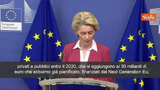 Von der Leyen: "Con Chips Act investimenti per 45 miliardi"