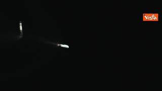 SpaceX, lanciato il satellite SkyMed. Ecco il suo volo nello spazio
