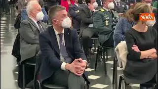 Draghi a Genova, l'applauso e il benvenuto di Toti a Palazzo San Giorgio
