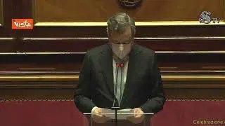 Draghi: "Non fare dei confini causa di conflitto, rafforzare legami con vicini"