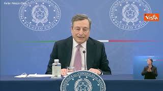 Draghi: "Importante è mantenere crescita, Governo pienamente impegnato"