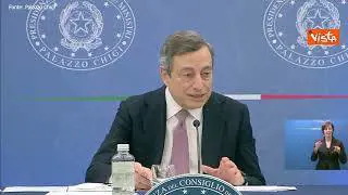 Draghi: "Candidarmi nel 2023? Lo escludo, chiuso"
