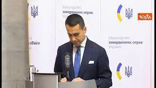 Di Maio a Kiev: "Vicini al popolo ucraino"