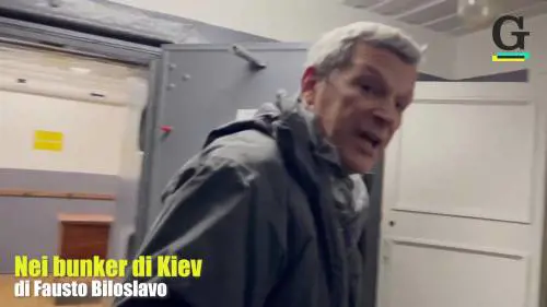 Nei bunker sotto Kiev