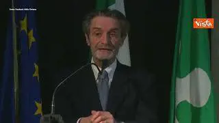 Fontana a Codogno: "Consideriamo questa giornata come inizio rinascita"