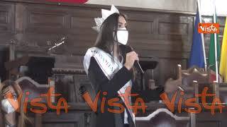 Miss Italia, Zeudi Di Palma celebrata a Napoli: "Voglio essere d'esempio per i ragazzi di periferia"