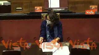 Informativa Di Maio al Senato sulla crisi Ucraina, il ministro degli Esteri durante le repliche