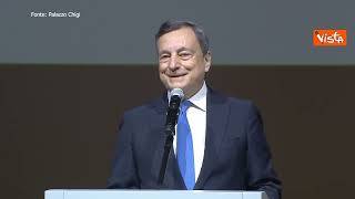 Draghi a Firenze cita il poeta Mario Luzi: "Città illuminata da un'alchimia celeste"