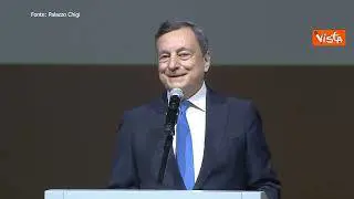 Draghi a Firenze cita il poeta Mario Luzi: "Città illuminata da un'alchimia celeste"