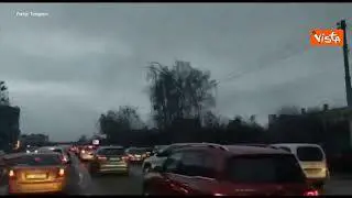 Esplosioni in Ucraina, le sirene suonano a Kiev