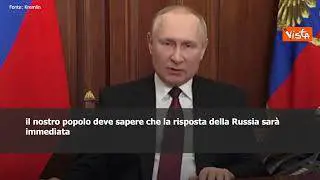 Ucraina, Putin: "Risposta immediata e mai vista nella storia se ci saranno interferenze"