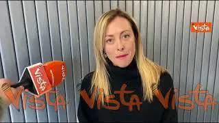 Meloni: "Inaccettabile attacco della Russia, garantita a Draghi massima collaborazione da FdI"