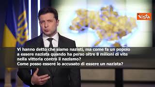 Zelensky e l'appello ai russi: "Putin non risponde, non odiamo vostra cultura"