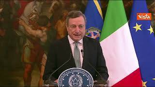 Draghi: "Putin fermi spargimento di sangue e ritiri truppe"