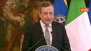 Invasione Ucraina, Draghi: "Sanzioni molto dure per Russia"
