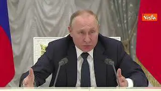 Attacco Ucraina, Putin: "Costretti a prendere queste misure per difenderci"