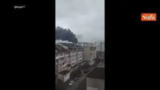 Attacco in Ucraina, un missile colpisce l'aeroporto Ivano-Frankivsk