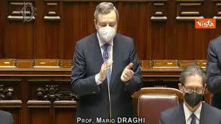 Ucraina, Draghi: "Italia condanna con fermezza quanto avviene". L'applauso di Montecitorio per Kiev