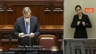 Draghi: "Grazie all'Ambasciatore Pier Francesco Zazo e a tutto il personale". Applauso in Aula