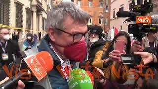 Manifestazione per la pace in Ucraina, Landini: "No al ritorno della guerra dopo 70 anni"