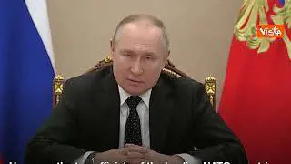 Putin: "Massima allerta del sistema di deterrenza nucleare"