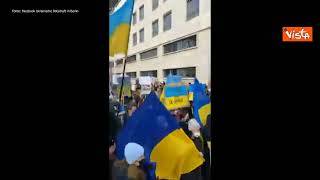Ucraina, mezzo milione di persone in piazza a Berlino per dire stop alla guerra