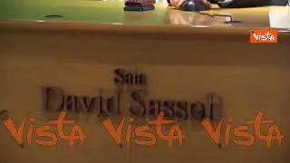 La sala principale del Nazareno intitolata a David Sassoli, ecco le immagini nella sede del Pd