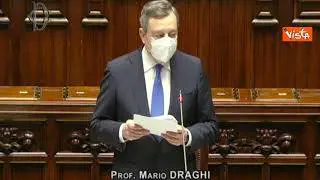 Draghi: "Ambasciatore Zazo lascia Kiev mettendo in salvo minori", l'applauso della Camera