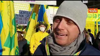 Ucraina, la manifestazione per la pace di Coldiretti a Verona. Ecco le voci degli agricoltori