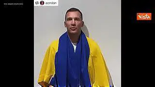 Ucraina, il messaggio di Shevchenko per la pace prima del derby Milan - Inter