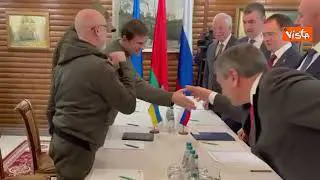 Al via il secondo incontro dei negoziati tra Russia e Ucraina a Brest, in Bielorussia