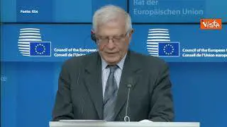 Ucraina, Borrell: "Bombardamenti continui, sembra vogliano distruggere il Paese"